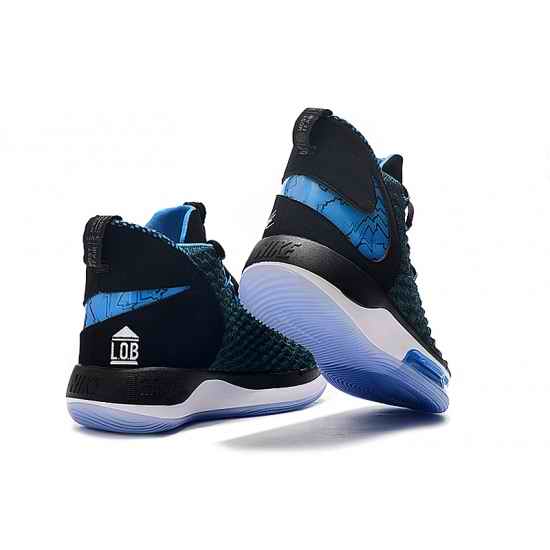 Nike Alpha Dunk 2019 FIBA Men Shoes Black Blue-2